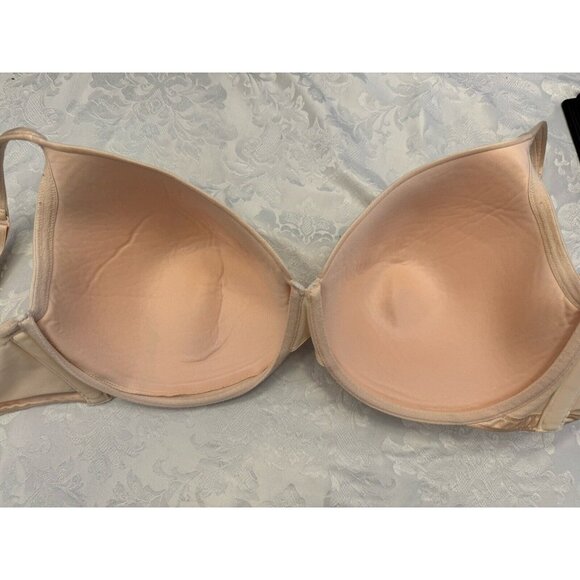 Cacique Size 44F ‎ Lightly Lined Full Coverage Underwire Beige Bra - Picture 4 of 10